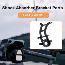 ZWLLKJGS Replacement for DJI Air 3S Gimbal Shock Lower Bracket +4pcs Shock Absorption Rubber Damper for DJI Air 3S Gimbal Shock Absorber Mount Repair Parts Air 3S Drone Accessories