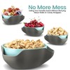 Pistachio Bowl By Elevated Essentials - Double Dish Serving Bowl
