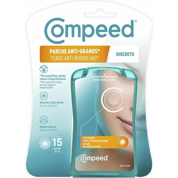 Compeed Anti-pimple Day Patches 15 Parches Anti-espinillas