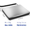 Fuzion Shipping Scale 440lb x 10g Accuracy, Postal Scale with