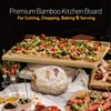Extra Large Bamboo Cutting Board with Lip (X-Large) 21" x