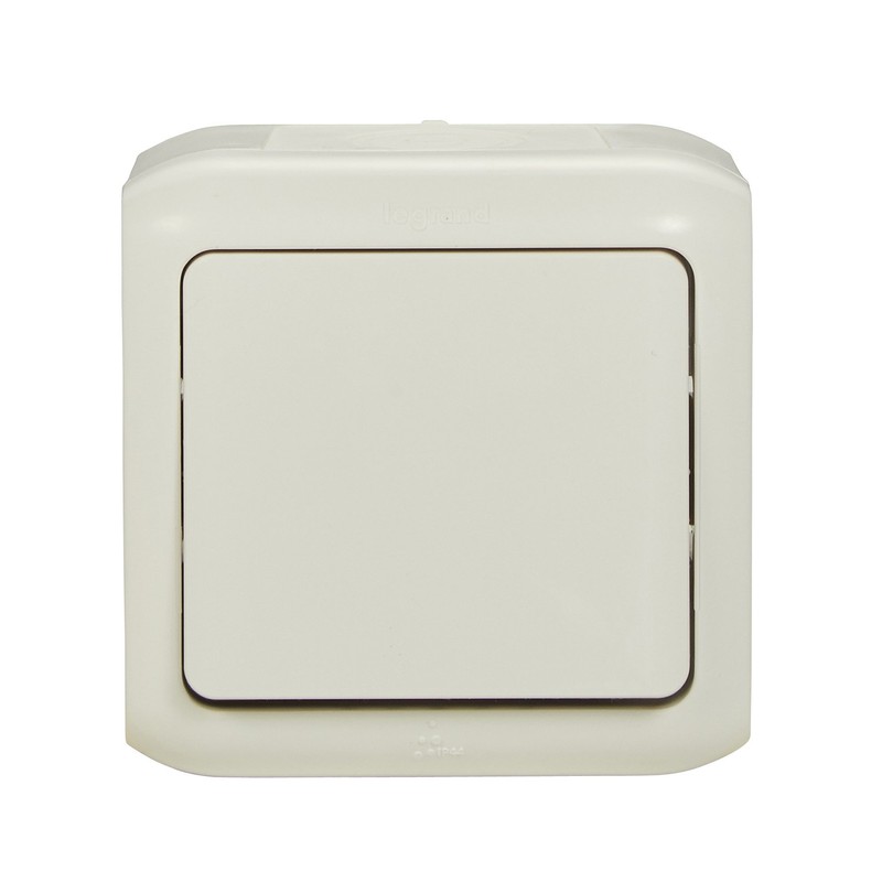 Legrand 782360 Forix Moisture-proof Surface-Mounted Switch 2-Pin Splash Proof (IP44),