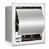 304 Stainless Steel Toilet Paper Holder – Waterproof Black Wall-Mounted