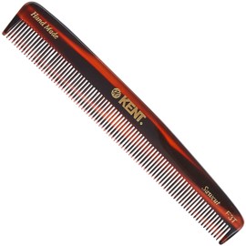 G.B.KENT Kent 163mm Handmade Pocket Hair Comb Warrant to British Royal Family 3T (Single Tooth, Classic Color)