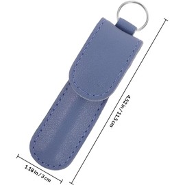 Recortador de Vello Nasal Punta Redonda Diseño Manual de Presión Fácil de Limpiar de Acero Inoxidable Apariencia Elegante para Eliminar Vello Nasal y Cejas