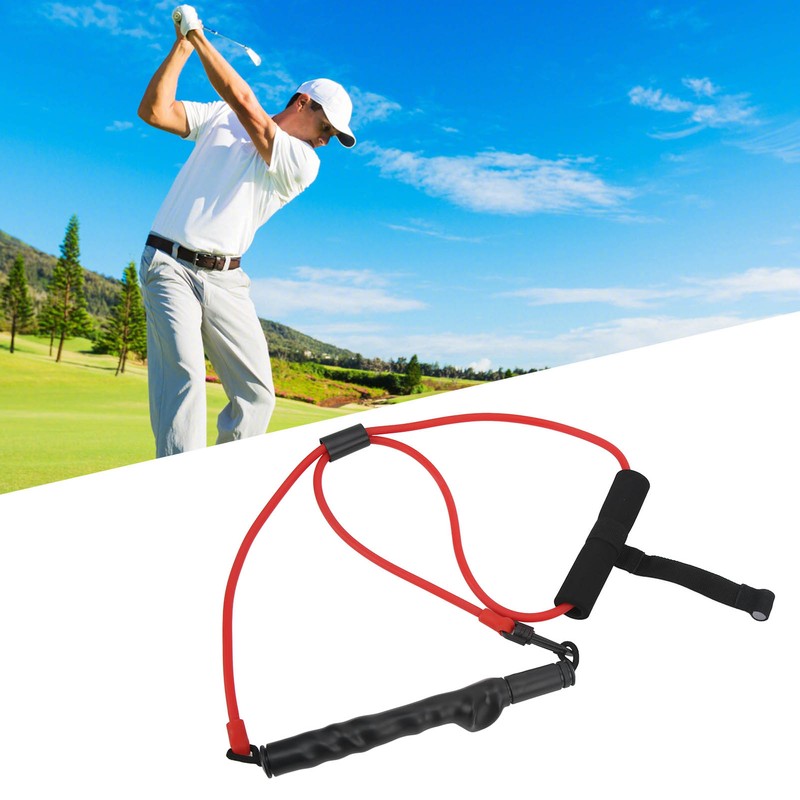 Golf Swing Training Rope Training Aids Resistance Band Golf Swing