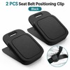 Car Seat Belt Adjuster for Shoulder Positioning – Locking Clamp