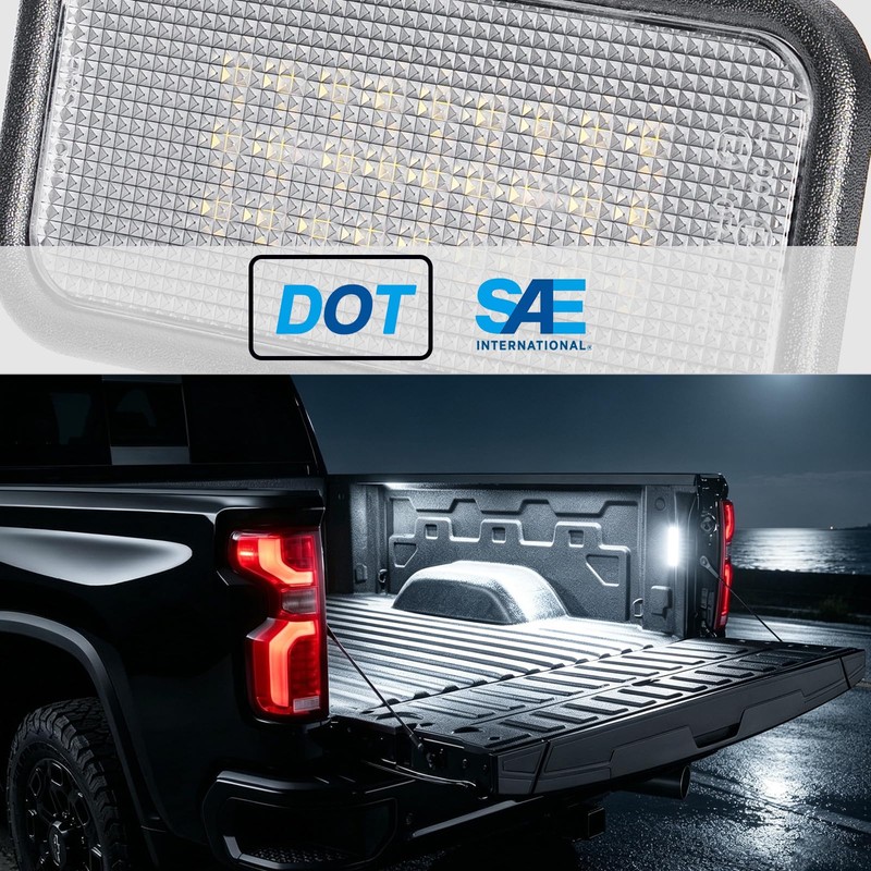 LED Bed Lights for 2019–2025 Sierra/Silverado 1500 2020–2025 2500/3500 HD