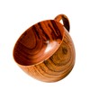 Danweix Wooden Shaving Bowl with Handle, Shaving Soap & Cream