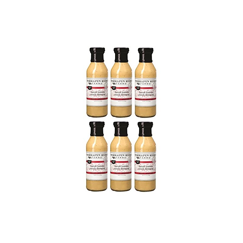 Terrapin Ridge Farms Bacon Tomato Ranch Dressing – Creamy Bacon