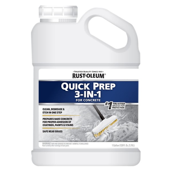 Rust-Oleum Quick Prep 3-in-1 Cleaner Degreaser and Etch, Gallon