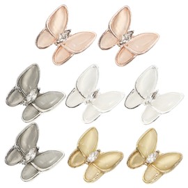 Mikinona Chic Zircon Nail Art Studs Nail Charms Opal Manicure Decals Fashion Jewelry