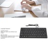 78 Key Ultra Slim Language Keyboard USB Wired Compact Keyboard