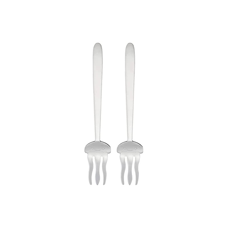Nagao Petite Marine Stainless Steel Cutlery, Jellyfish Fork, Set of