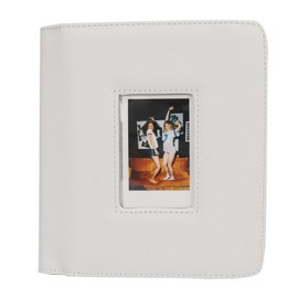 Instant Photo Album 288 Pockets 2x3 Photo Binder Window Cover PU Leather Picture Book for Mini 12 11 9 3in Photo Cards White