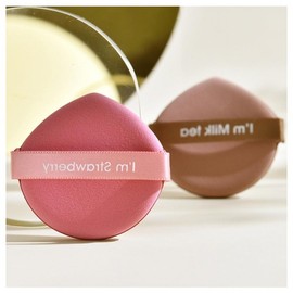 Cushion Waterdrop Puff 7-Piece Set: Pact & Foundation Applicator for Crevice Coverage Air 5ea