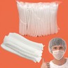 WizeFolk 100 Pcs Nonwoven Elastic Cap,19 inches Dust Head Cover