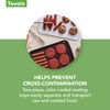 Tovolo Prep & Serve BBQ Trays Pack of 2 (Large