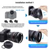 BEIZMEI 77mm Camera Lens Hood,Compatiable All Brands Lens with 77mm