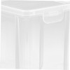 SHOWERORO 2pcs Container with Lid Versatile Desktop Plastic Storage Box