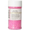 Pure Hot Pink Sparkling Sugar , Shimmery Sugar Sprinkles for