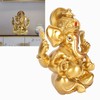 Indian Ganesha Statue Elephant Hindu God Sculpture Resin Decorative Indian