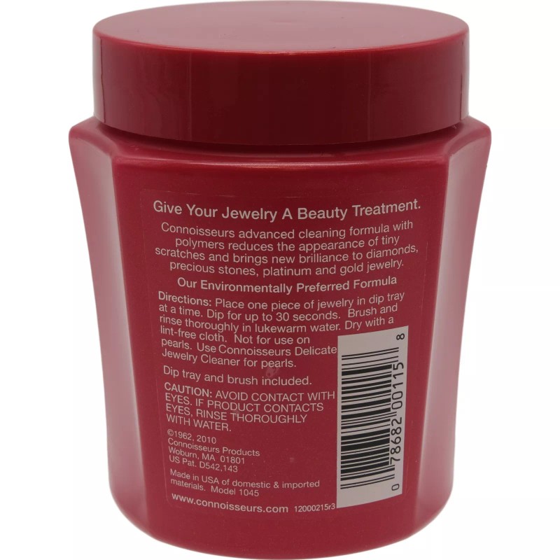Connoisseurs Jewelers Jewelry Clean Cleaner Cleaning Solution 3 Jars