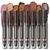 LANGMANNI 8Colors Dual-Ended Cream Eyeshadow Stick Set – Silky Smooth,