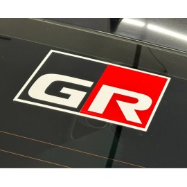 Patriot Stickers 10” Gazoo Racing Window Decal Sticker, Fits Supra, GR86, GT86, FRS, GR Corolla