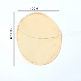 LondonExpress 1 Pair Underarm Sweat Shield Pad Washable Armpit Sweat Absorbing Guards Shoulder Strap Reusable Underarm Sweat Pad Summer Sweat Apparel Pad for Women