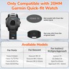 Compatible with Garmin Fenix 5S/6S/7S/8 43mm Watch Band, Quickfit 20