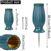 Cemetery Grave Vase for Fresh/Artificial Flowers, Memorial Flowers Holders with
