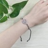 Tobestu Beautiful Cubic Zirconia Life Tree Platinum Plated Beaded Bracelet