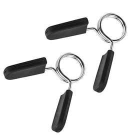 Dumbbell Spring Clips Barbell Collar Clamps 1 inch Dumbbell Circlips Handle Standard Weightlifting Accessory Pack of 2