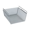 Wenko 53142100 Basket, Matt Silver, 28 x 14 x 23