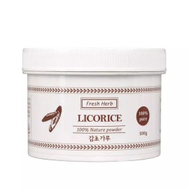 감초가루 100g 천연 곡물 마스크팩 Ginseng Powder 100g Natural Grain Mask Pack
