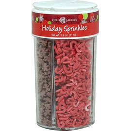 Dean Jacob's 4in1 Holiday Accents & Sprinkles ~ 3.9 oz.