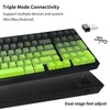 ZORNHER ZH980 Wireless Mechanical Gaming Keyboard,95% Green Custom Creamy Keyboard
