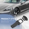 Kutyun 2PCS Bumper Clips, Quick Release Fastener Kit, Carbon Fiber