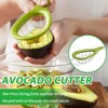 2 Pack Avocado Slicer Set, 3-in-1 Avocado Cutter Slicer