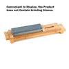 Sharpening Stone Holder Sink Bridge with Adjustable Slider Heavy Base,Easy
