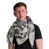 MILSPEC SURPLUS 100% Cotton Black and White Palestinian Shemagh Scarf