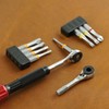 711L Lollipop Bit Driver (Aluminum, Black, Red) - Pocket Screwdriver