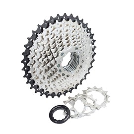 VG SPORTS Casete de velocidad 8/9/10/11, 11-25T 11-28T 11-32T 11-36T, rueda libre para bicicleta de carretera compatible con Shimano/Sram