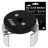 EWK 2.5" to 3.25" Adjustable Oil Filter Wrench for Spin-On