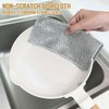 Non-Scratch Wire Dish Cloth, 10PCS Single Layer Multipurpose Wire Dishwashing