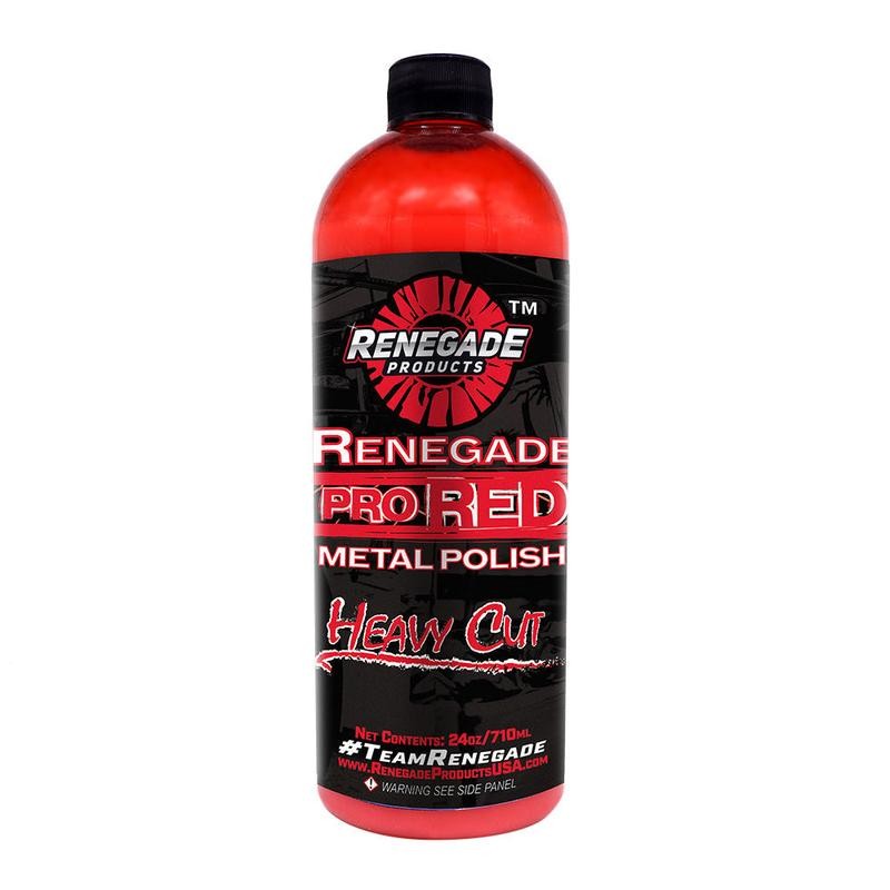 Renegade Pro Red Heavy Cut Metal Polish - Size: 24