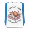 Cat & Wine Parking Disc for Cat and Wine Lovers,