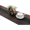 SHACOS Table Runners Woven Vinyl Table Mats 12x54 inch for