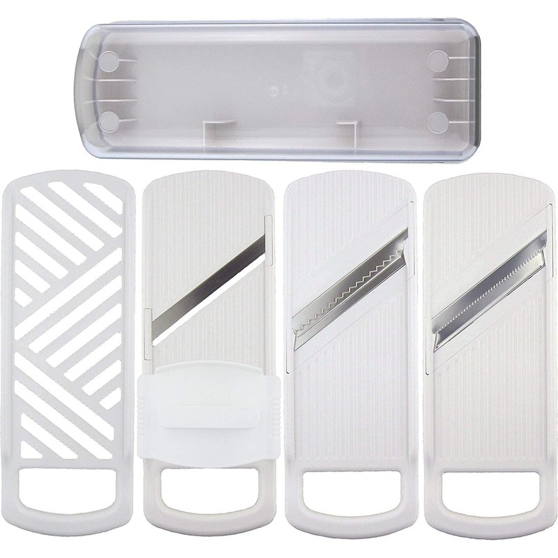 Nagao TSUMESANJO VSY-01 Cookware Set, Slicer, Grater, Julienne, and Thumb